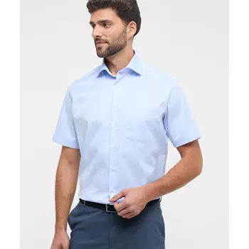 Eterna Cover Modern fit kortærmet skjorte, Light blue