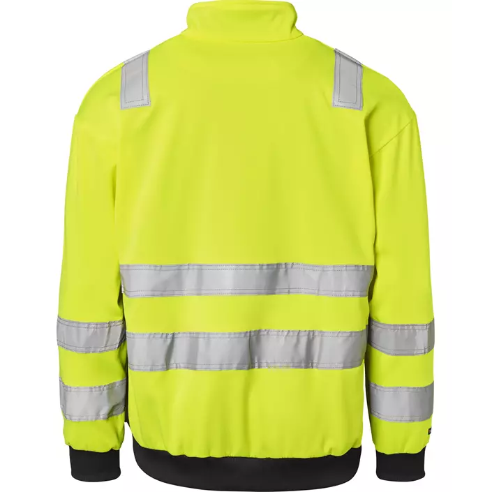 Top Swede sweatshirt 136, Hi-Vis Yellow/Navy, large image number 1