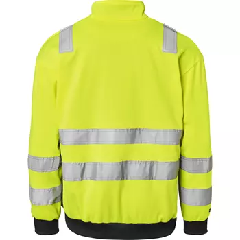 Top Swede sweatshirt 136, Hi-Vis Yellow/Navy