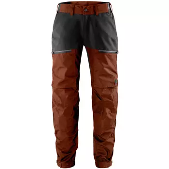 Fristads Outdoor Carbon semistretch trousers, Rustred/black