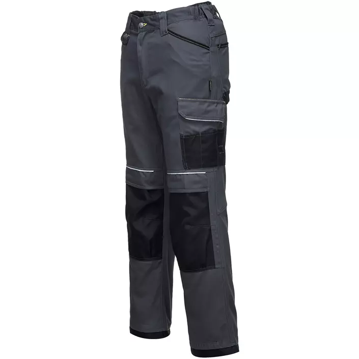 Portwest Urban work trousers T601, Grey/Black, large image number 1