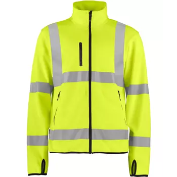 ProJob softshell jacket 6105, Hi-vis Yellow/Black