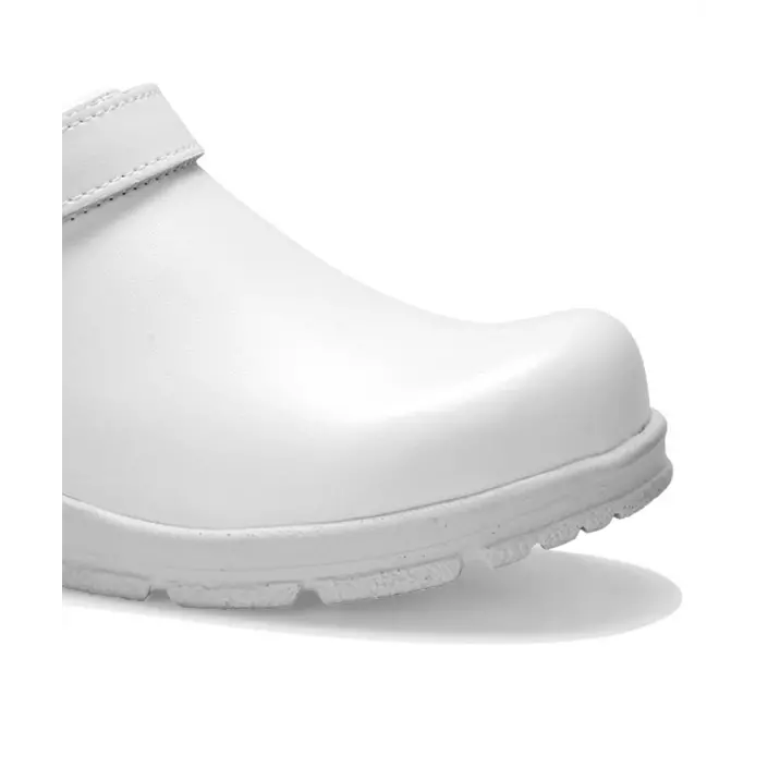 Sanita San Duty clogs with heel strap OB, White, large image number 1