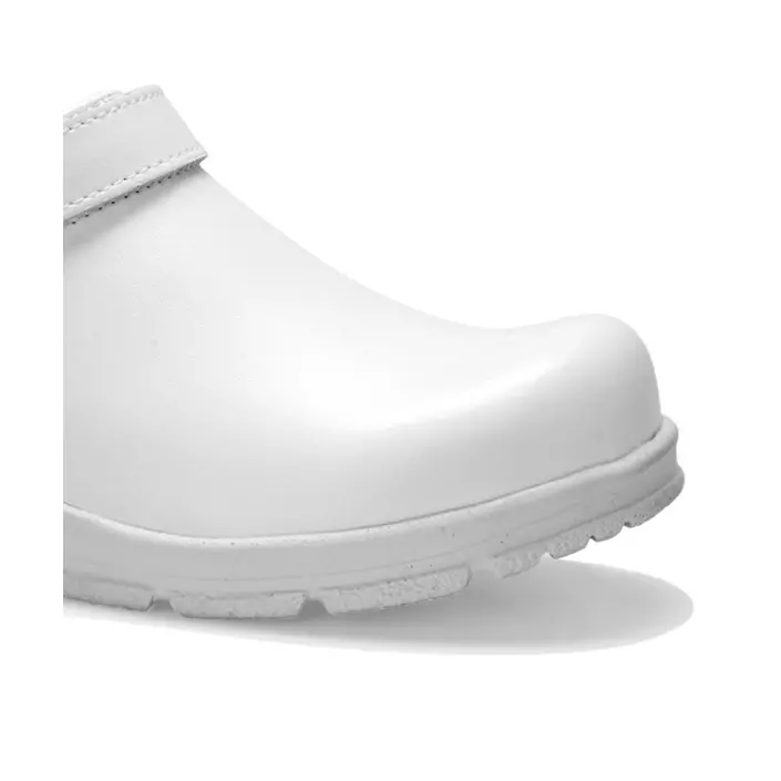 Sanita San Duty clogs with heel strap OB, White, large image number 1