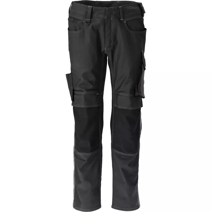 Mascot Unique arbetsbyxa, Svart/Antracitgrå, large image number 0
