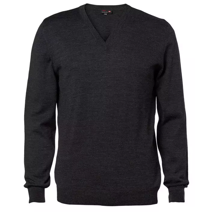 CC55 Copenhagen knitted pullover with merino wool, Charcoal, large image number 0