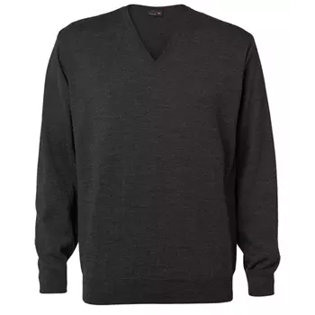 CC55 Copenhagen knitted pullover with merino wool, Dark Charcoal Melange