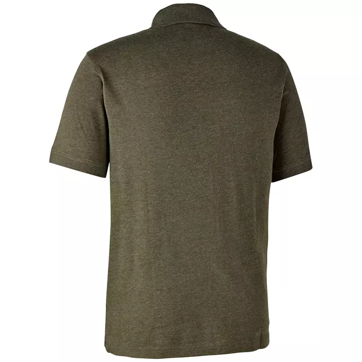 Deerhunter Gunnar polo T-shirt, Adventure Green Melange, large image number 1