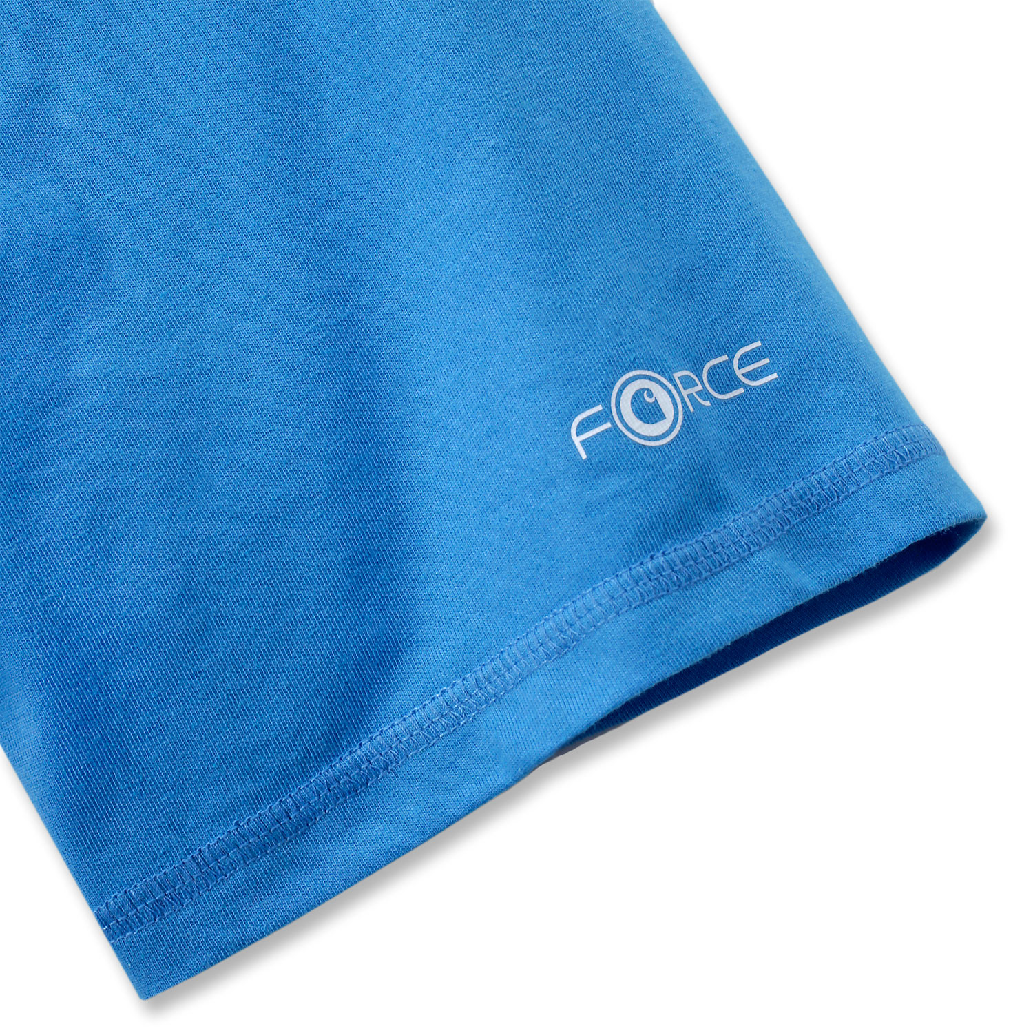 Carhartt Force Logo Graphic T-shirt, Engineer Blue Heather, large image number 3