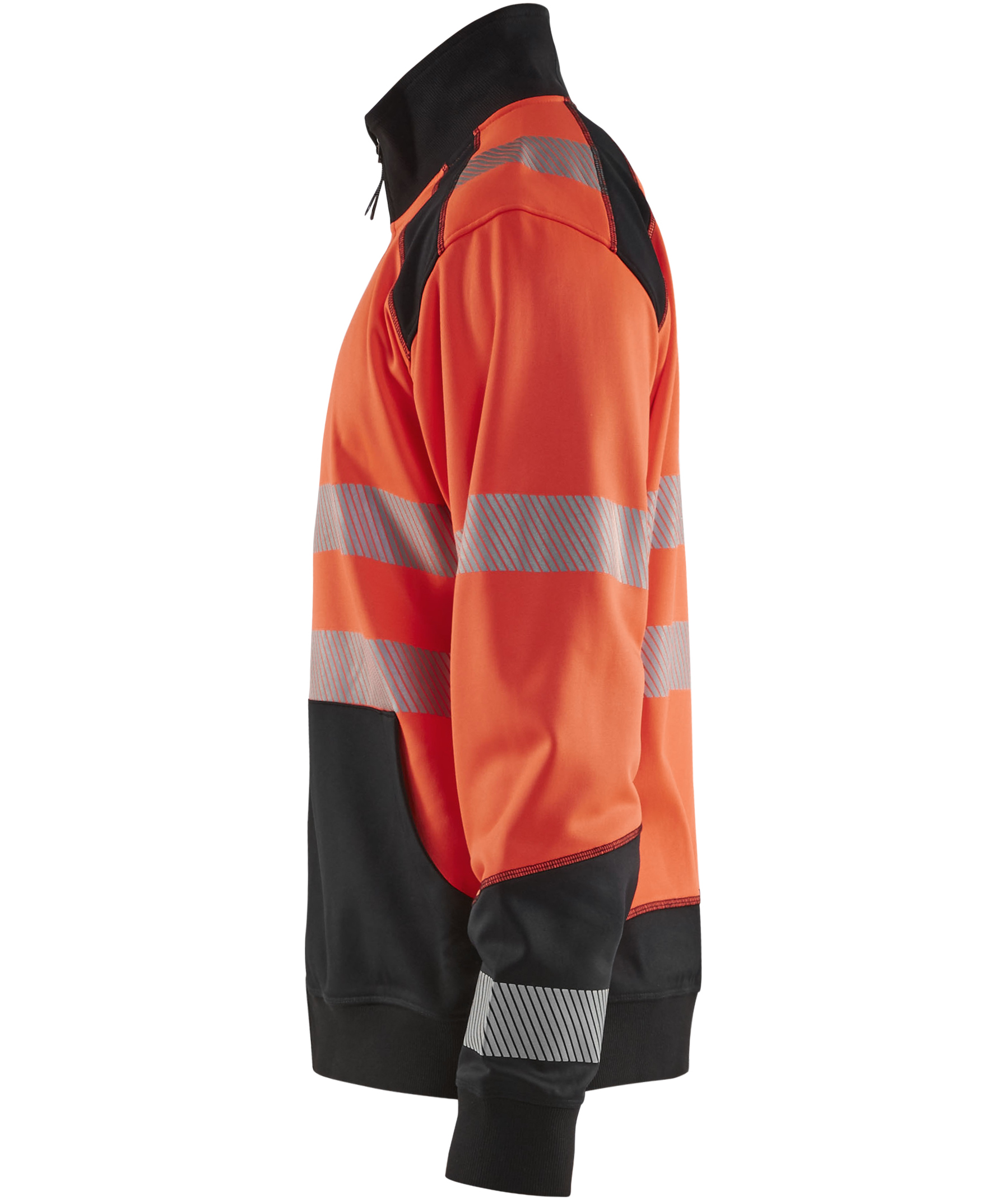 Bl&aring;kl&auml;der cardigan, Hi-Vis red/black, large image number 3