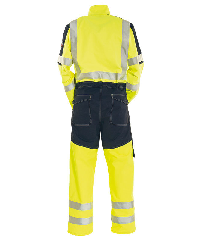 Tranemo Cantex Overall, Hi-vis gelb/marineblau, large image number 1