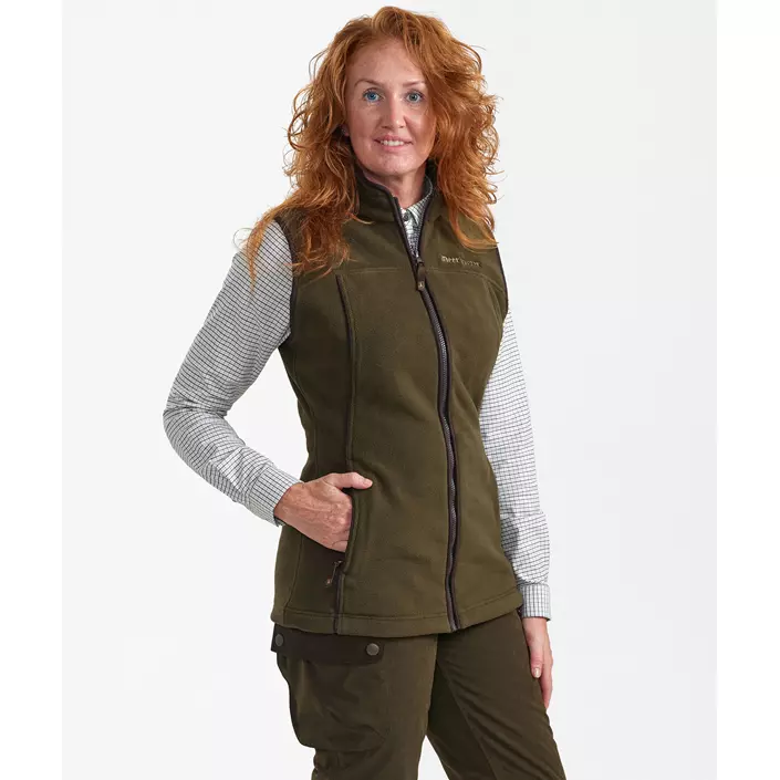 Deerhunter Eagle women's fleece vest, Tarmac green, large image number 3