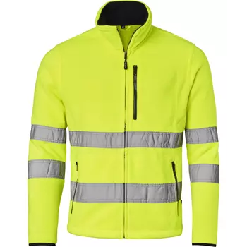 Top Swede fleece jacket 4642, Hi-Vis Yellow