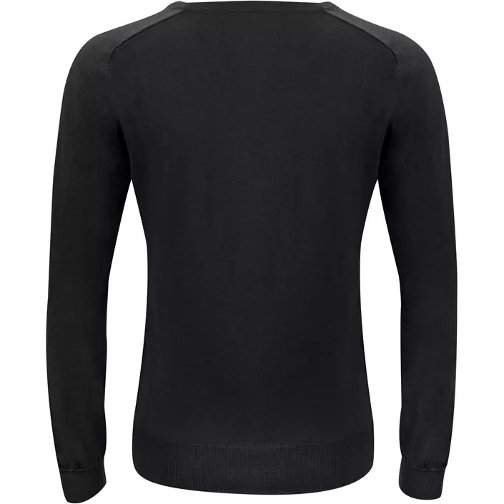 J. Harvest & Frost stickad tröja med merinoull dam, Black, large image number 1