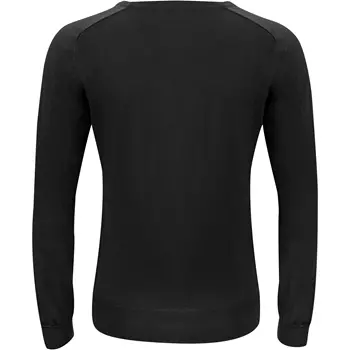 J. Harvest & Frost women's knitted pullover with merino wool, Black