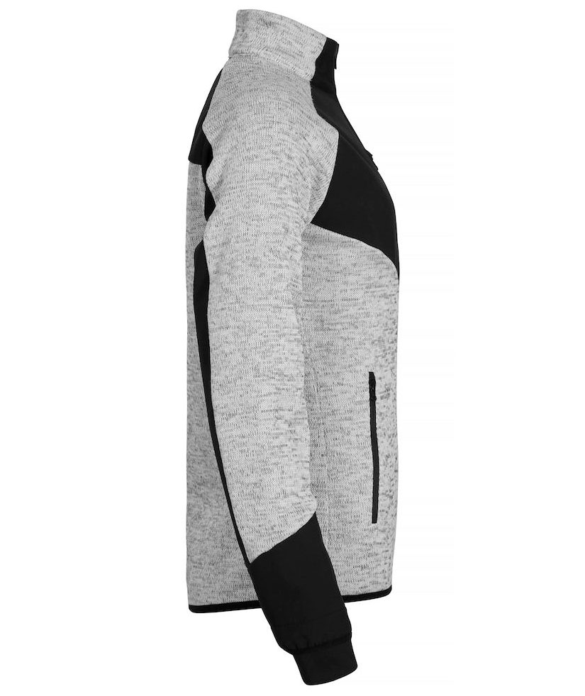 Clique Haines women's fleece jacket, Ash, large image number 3