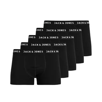 Jack & Jones JACHUEY 5-pack boksershorts, Svart