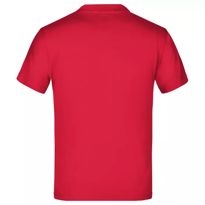 James & Nicholson Junior Basic-T T-shirt for barn, Rød, large image number 1
