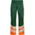 Engel Safety work trousers, Green/Hi-Vis Orange, Green/Hi-Vis Orange, swatch