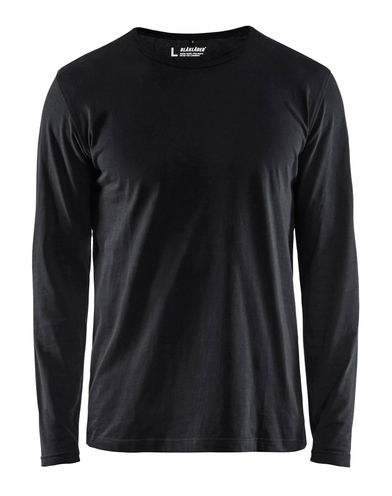 Bl&aring;kl&auml;der lang&aelig;rmet T-shirt, Svart, Svart, swatch