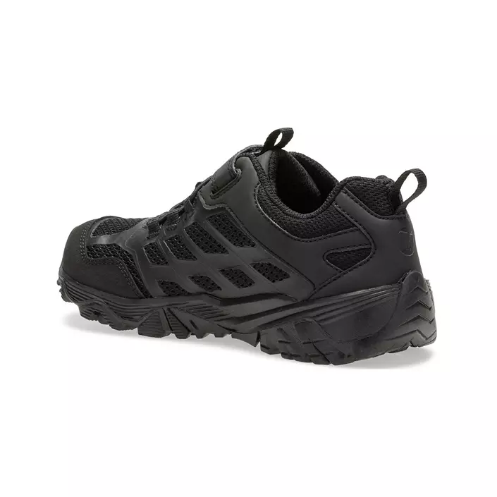 Merrell Moab FST Low A/C WP sneakers for kids, Black/Black, large image number 2