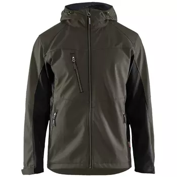 Blåkläder Unite softshell jacket, Olive Green/Black