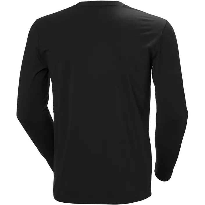 Helly Hansen Kensington långärmad T-shirt, Black, large image number 2