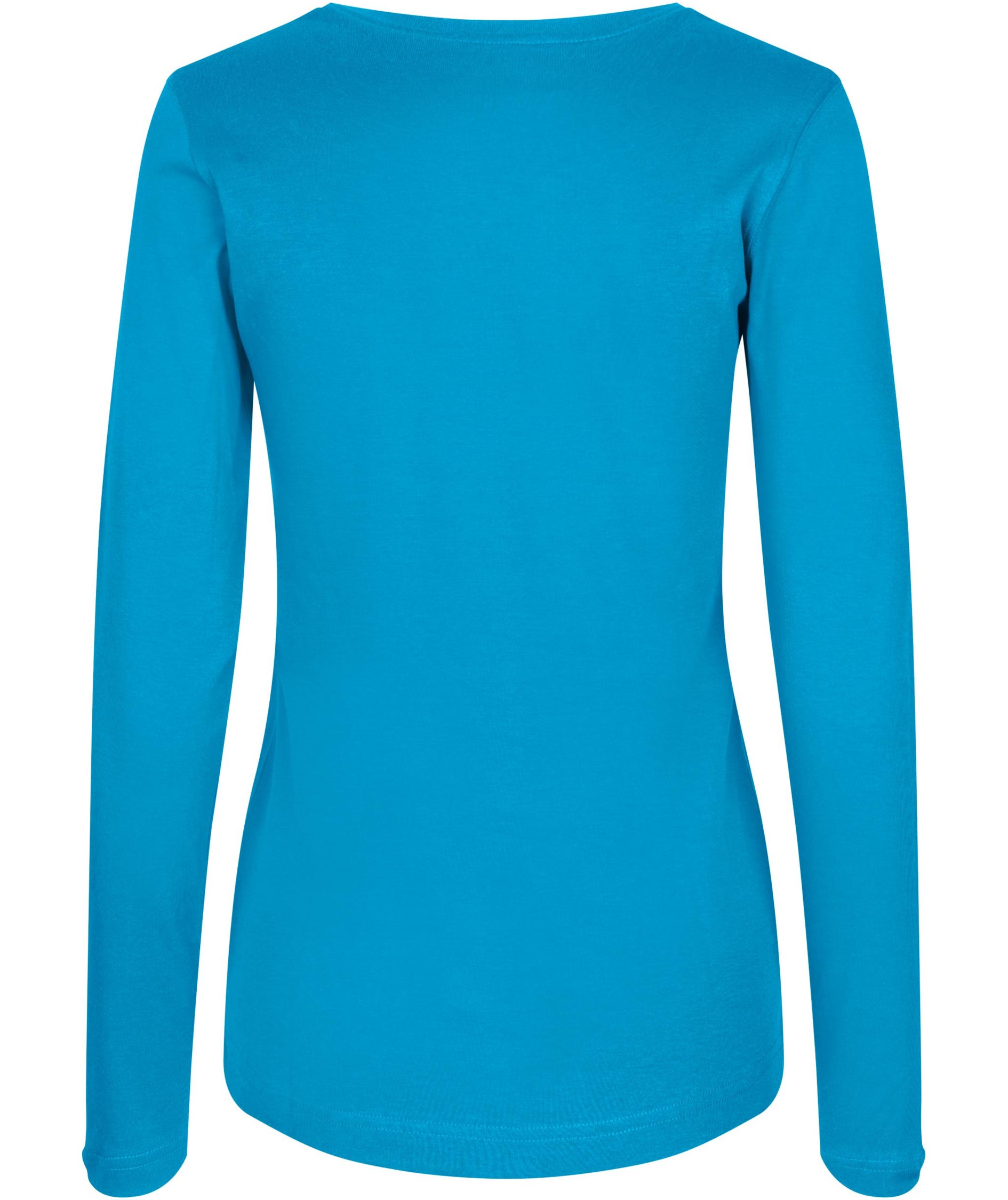 ID Interlock long-sleeved women's T-shirt, Turquoise