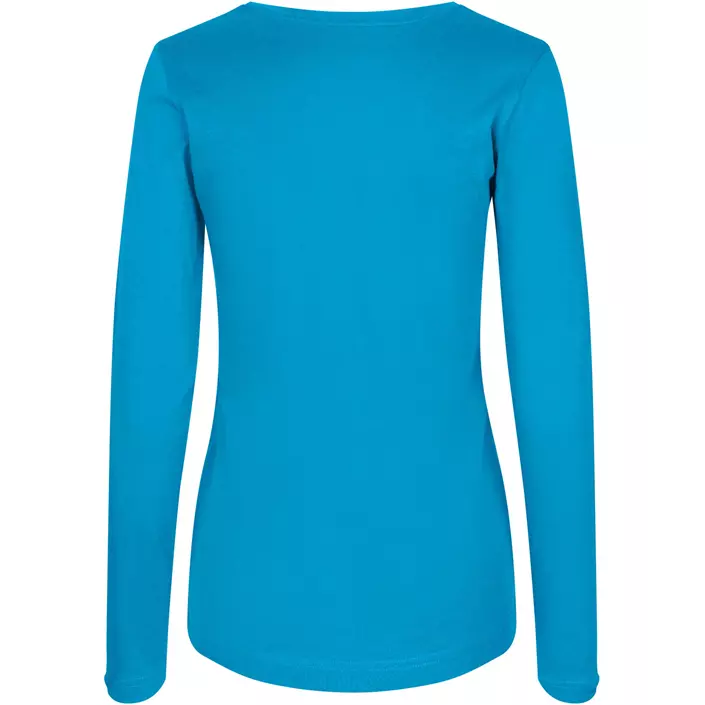 ID Interlock long-sleeved women's T-shirt, Turquoise, large image number 1