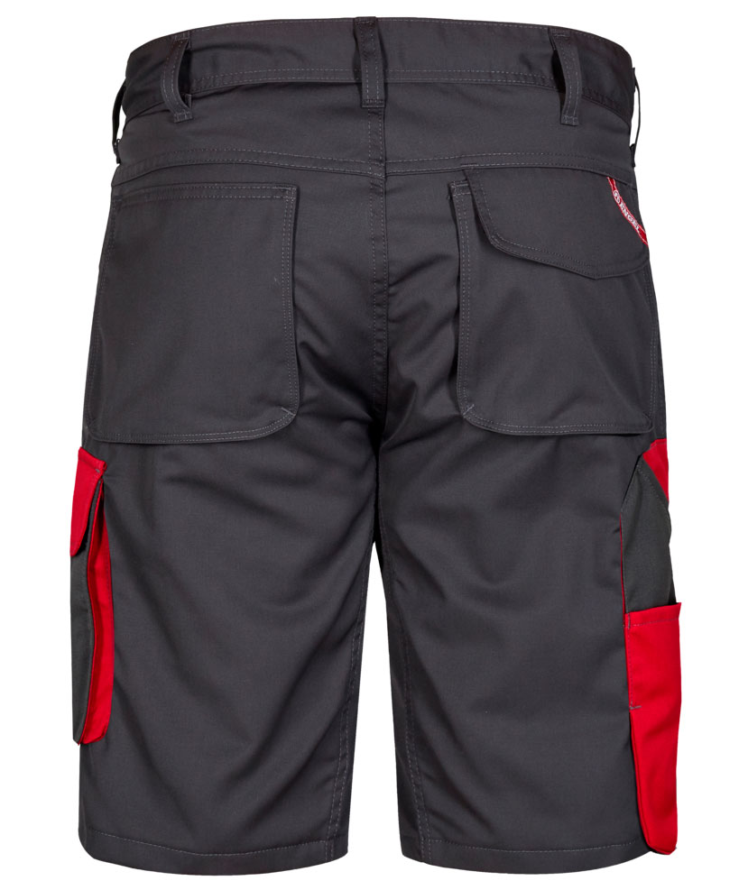 Engel Galaxy Light work shorts, Antracit Grey/Tomato Red, Antracit Grey/Tomato Red, large image number 1