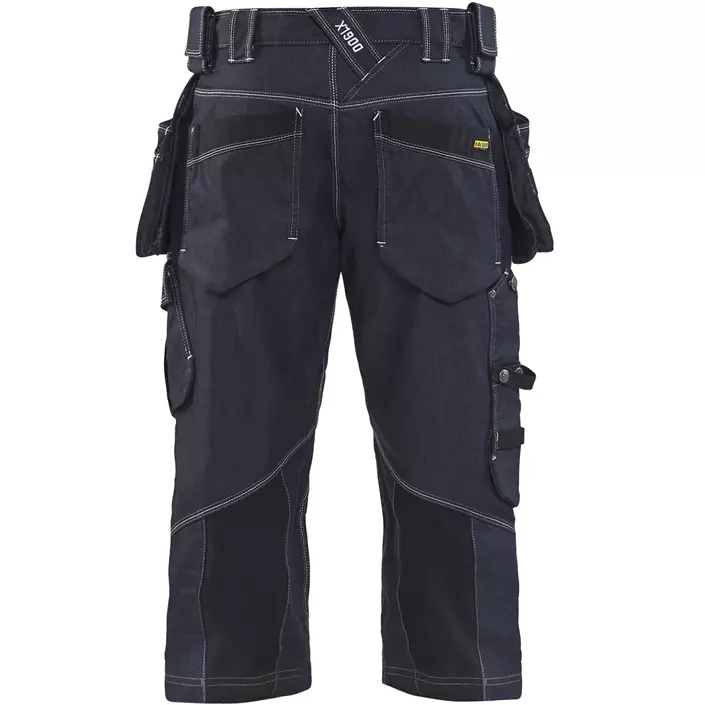 Blåkläder craftsman knee pants, Marine Blue/Black, large image number 1