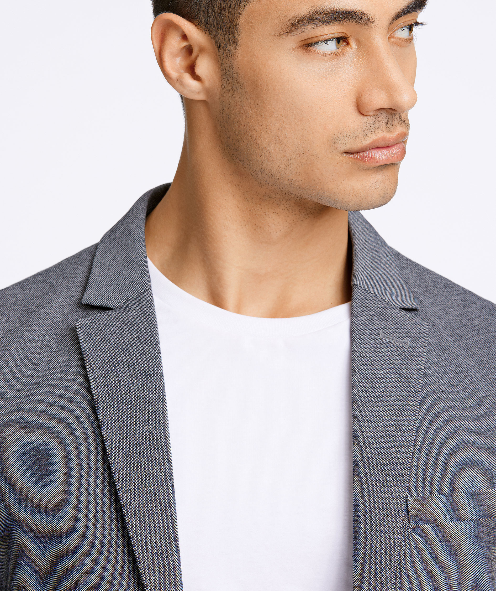 Lindbergh Superflex slim fit blazer, Grey Mix, large image number 3