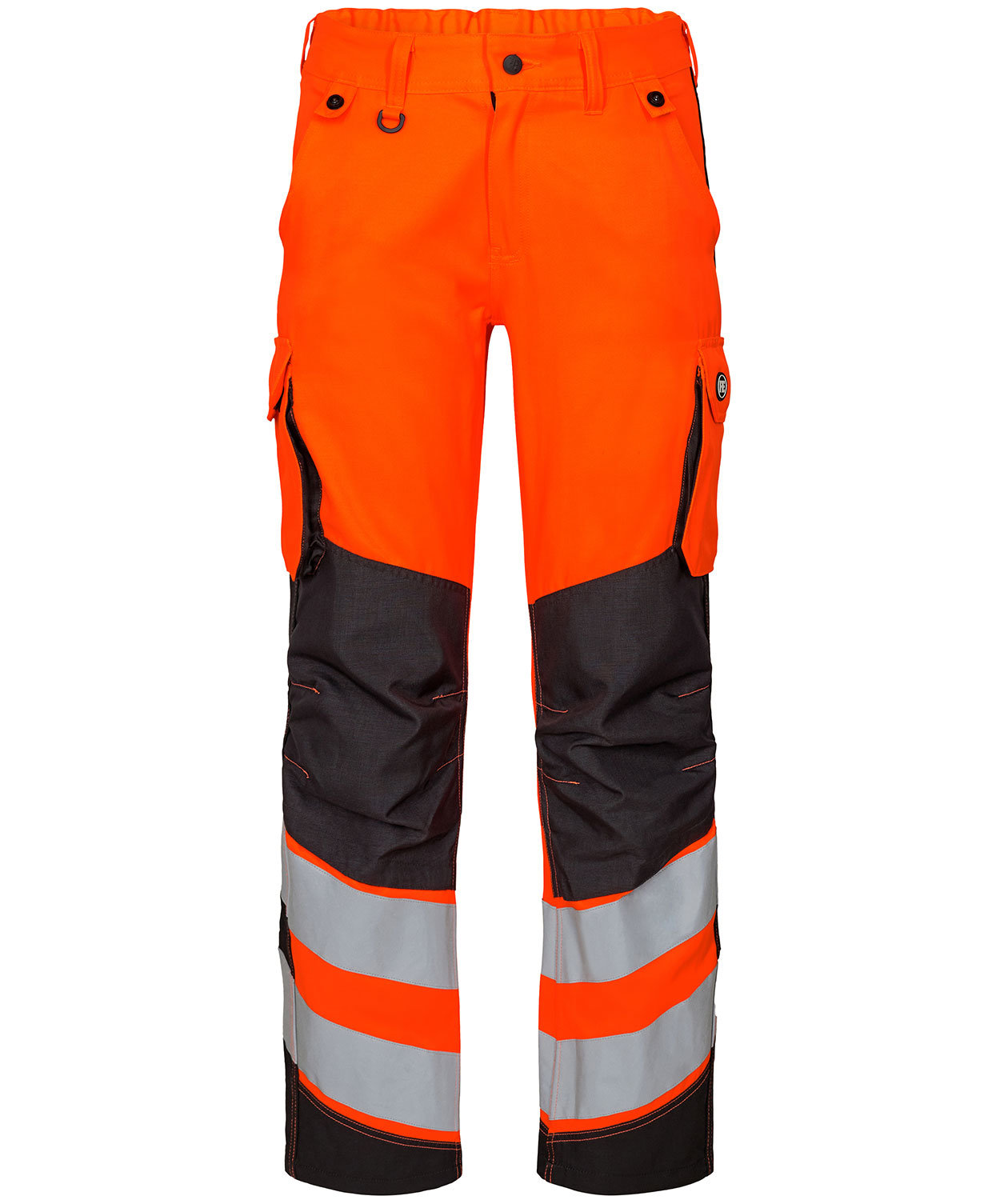 Hi-vis orange/Grau