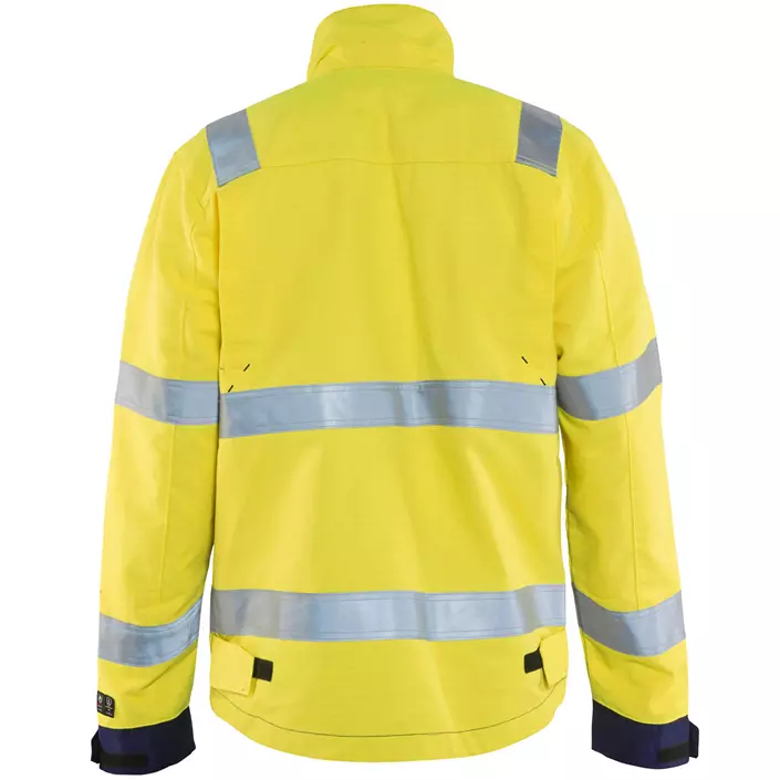 Blåkläder Multinorm arbeidsjakke, Hi-vis gul/marineblå, large image number 1