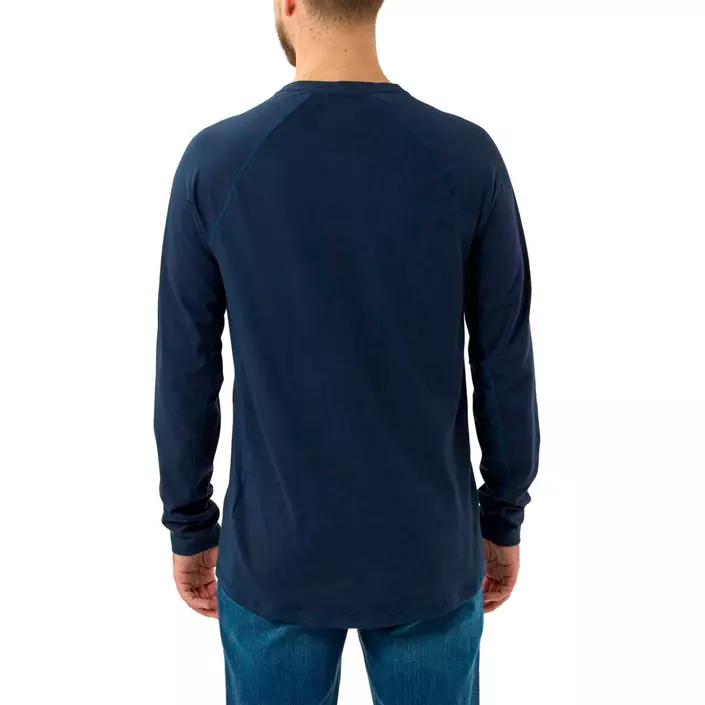 Carhartt Force Flex langermet T-skjorte, Navy, large image number 1