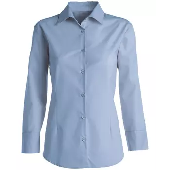 Kentaur modern fit 7/8 ærmet service dameskjorte, Blå Melange