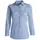Kentaur modern fit 7/8 ærmet service dameskjorte, Blå Melange, Blå Melange, swatch