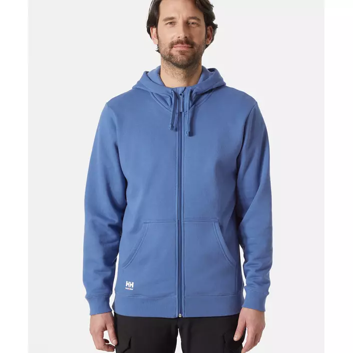Helly Hansen Classic hoodie with zipper, Stone Blue, large image number 1