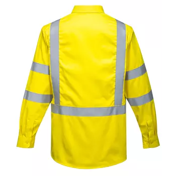 Portwest BizFlame work shirt, Hi-Vis Yellow