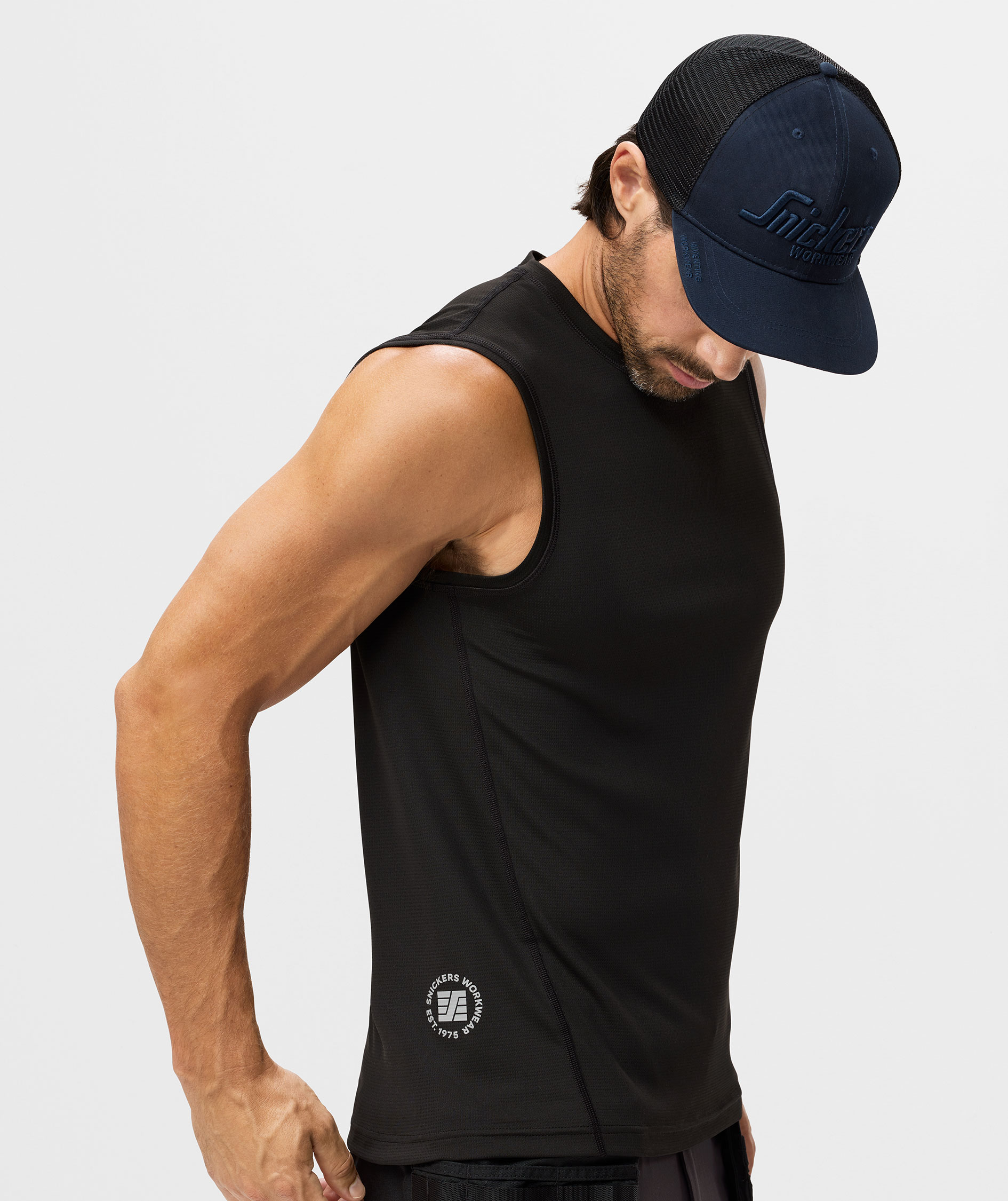 Snickers Trucker keps 9001, Navy/black, Navy/black, large image number 6