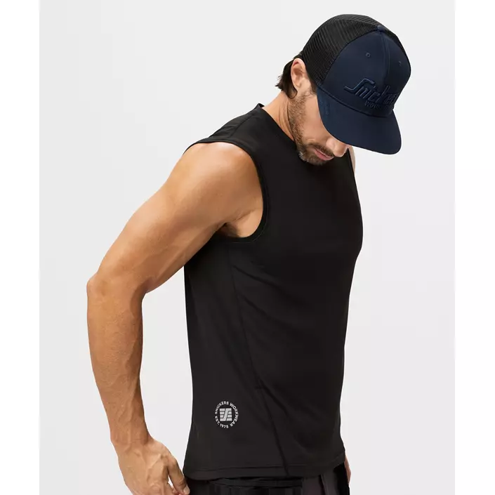 Snickers Trucker cap 9001, Navy/black, Navy/black, large image number 6