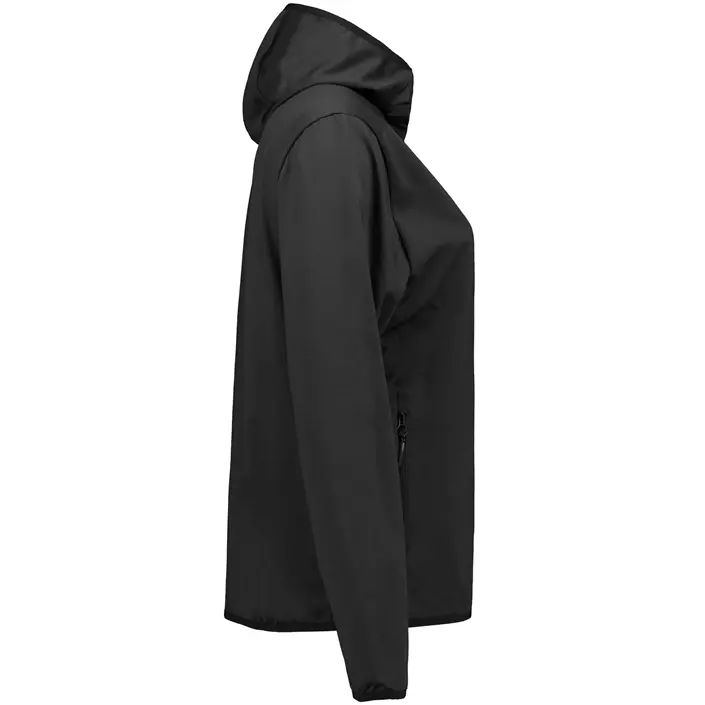 Westborn hoodie med dragkedja dam, Black, large image number 2
