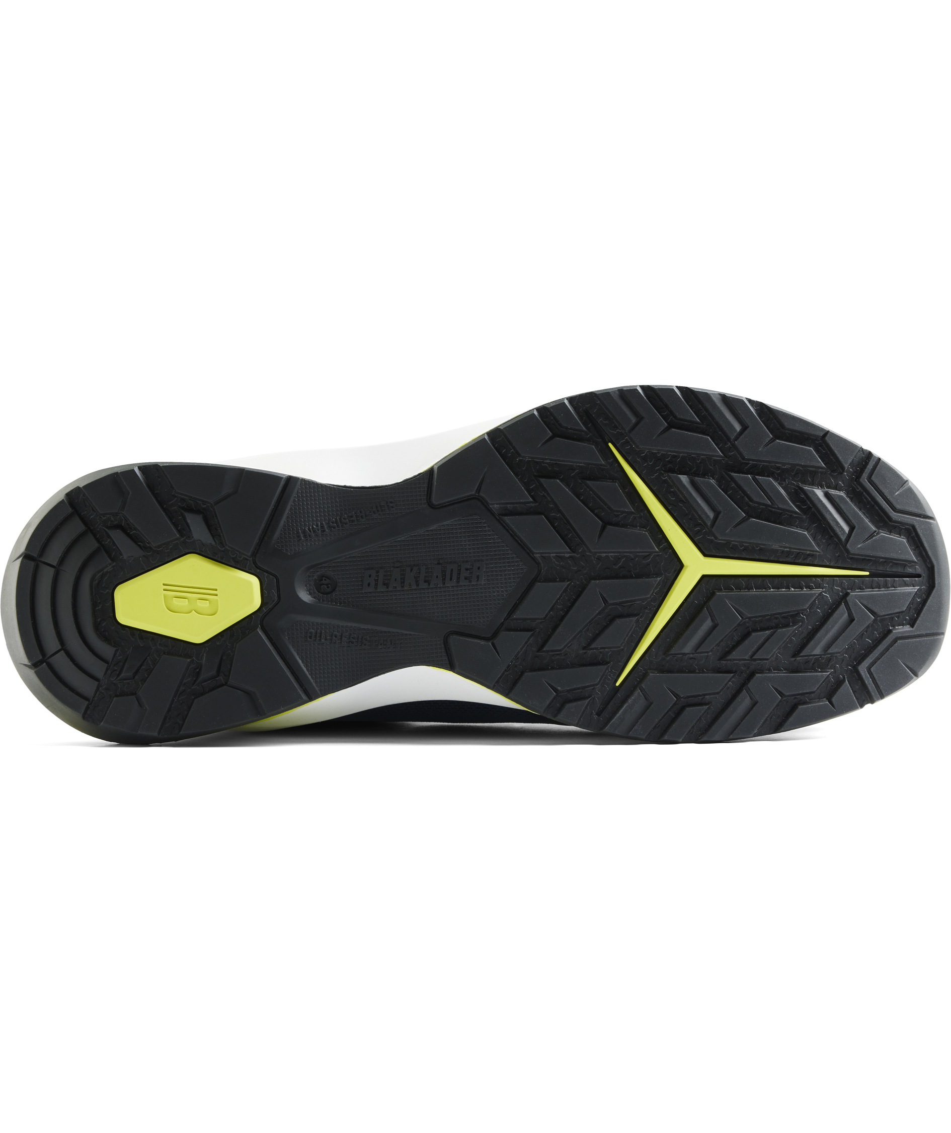 Bl&aring;kl&auml;der Striker safety shoes S3S, Black/Lime Green, large image number 1