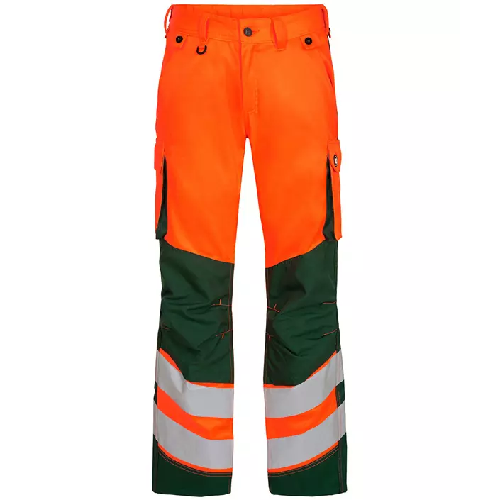 Engel Safety Light work trousers, Hi-vis Orange/Green, large image number 0