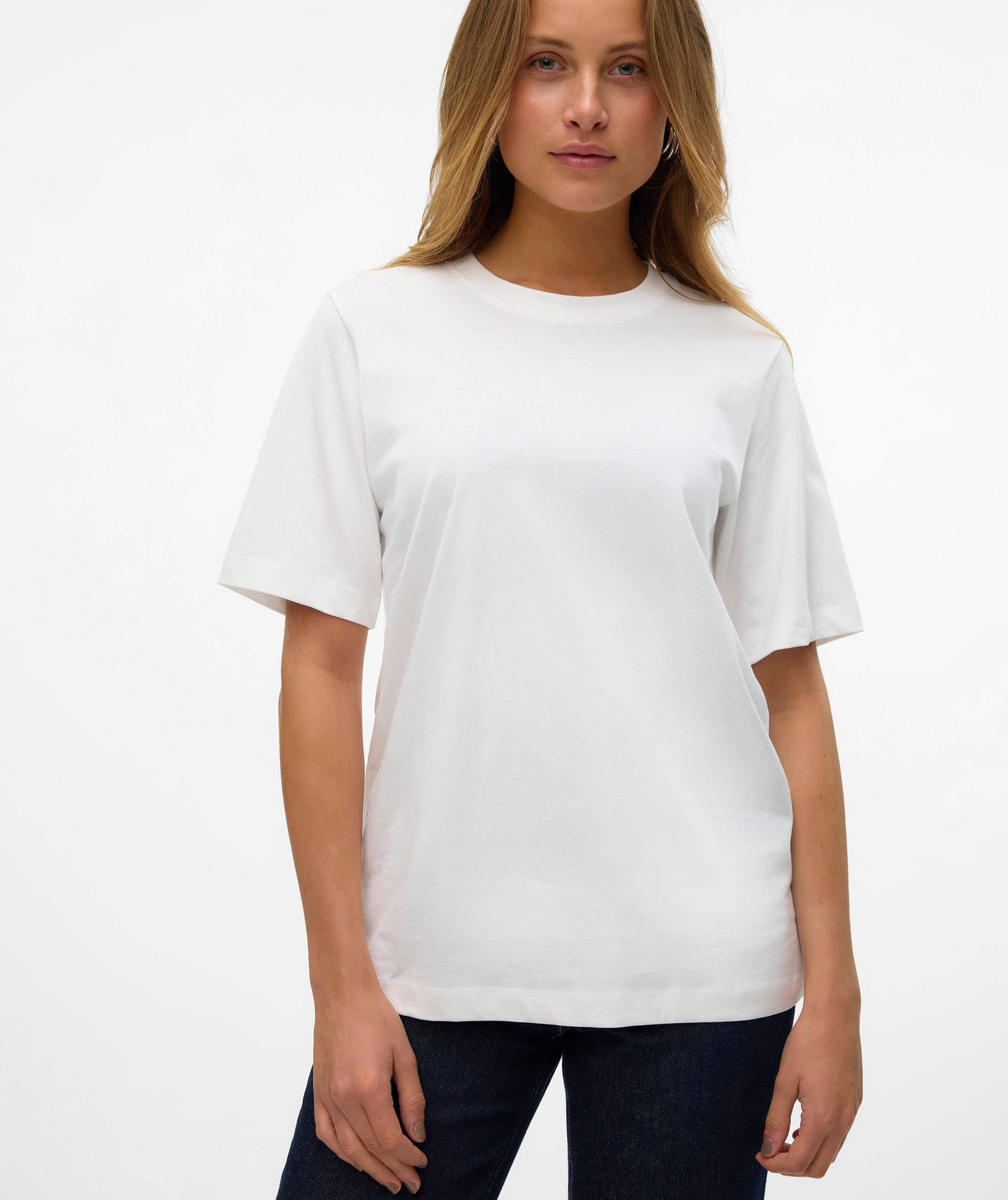 Vero Moda VMDEMI women's T-shirt, Snow White