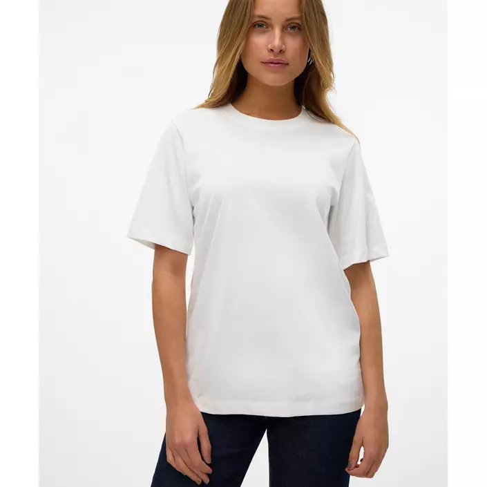 Vero Moda VMDEMI T-shirt dam, Snow White, large image number 1