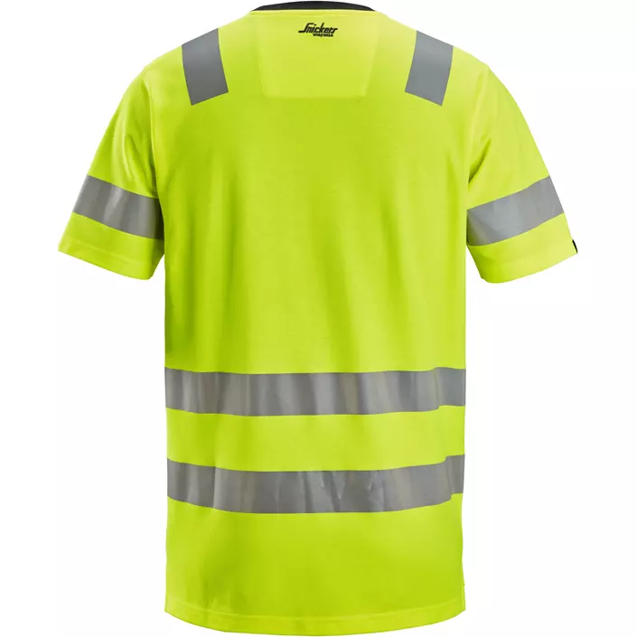 Snickers T-shirt 2536, Hi-Vis Gul, large image number 1