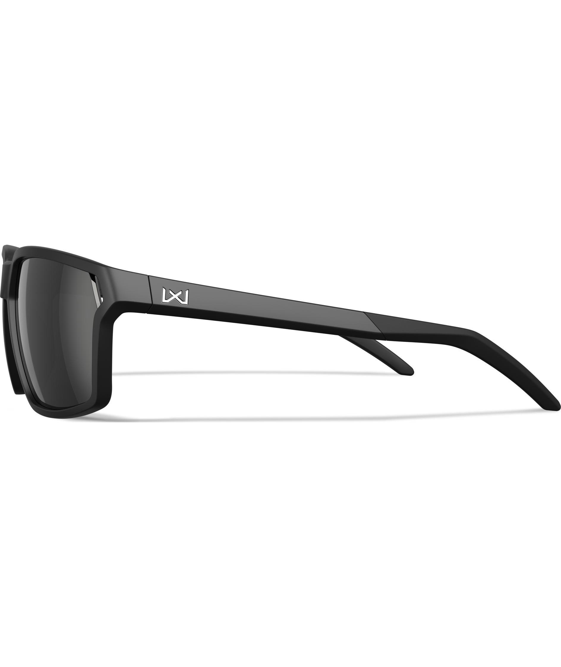 Wiley X WX Sierra sunglasses, Matte Black/Black, Matte Black/Black, large image number 2