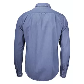 Cutter & Buck Ellensburg Modern fit denim skjorte, Denimblå