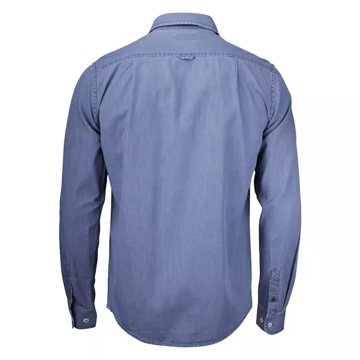 Cutter & Buck Ellensburg Modern fit denim skjorte, Denimblå, large image number 1